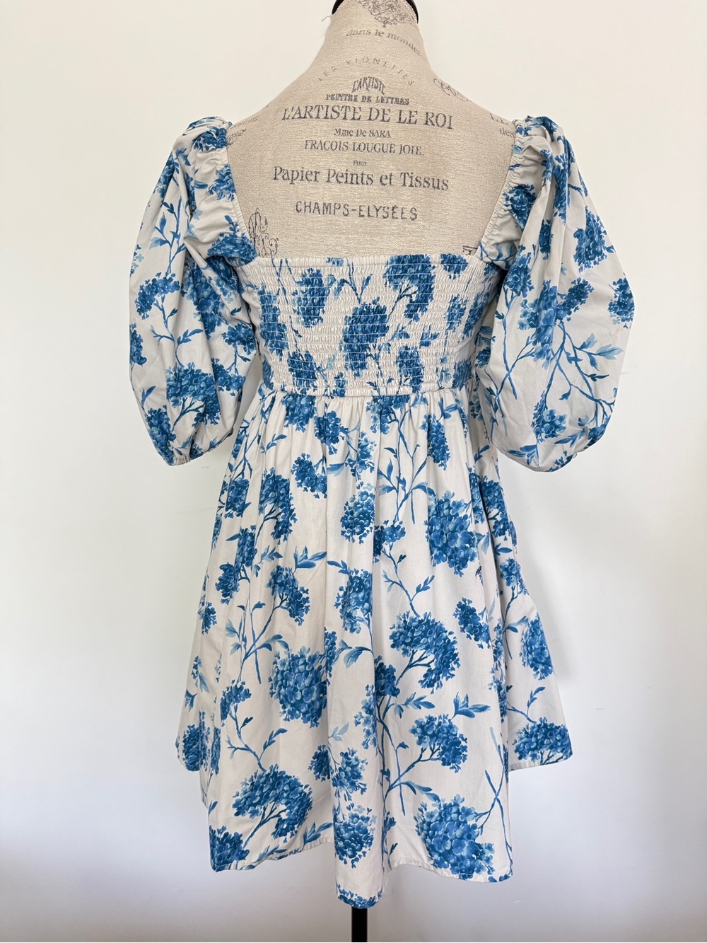 Abercrombie & Fitch Emerson Dress Blue Floral Print M - Picture 5 of 14